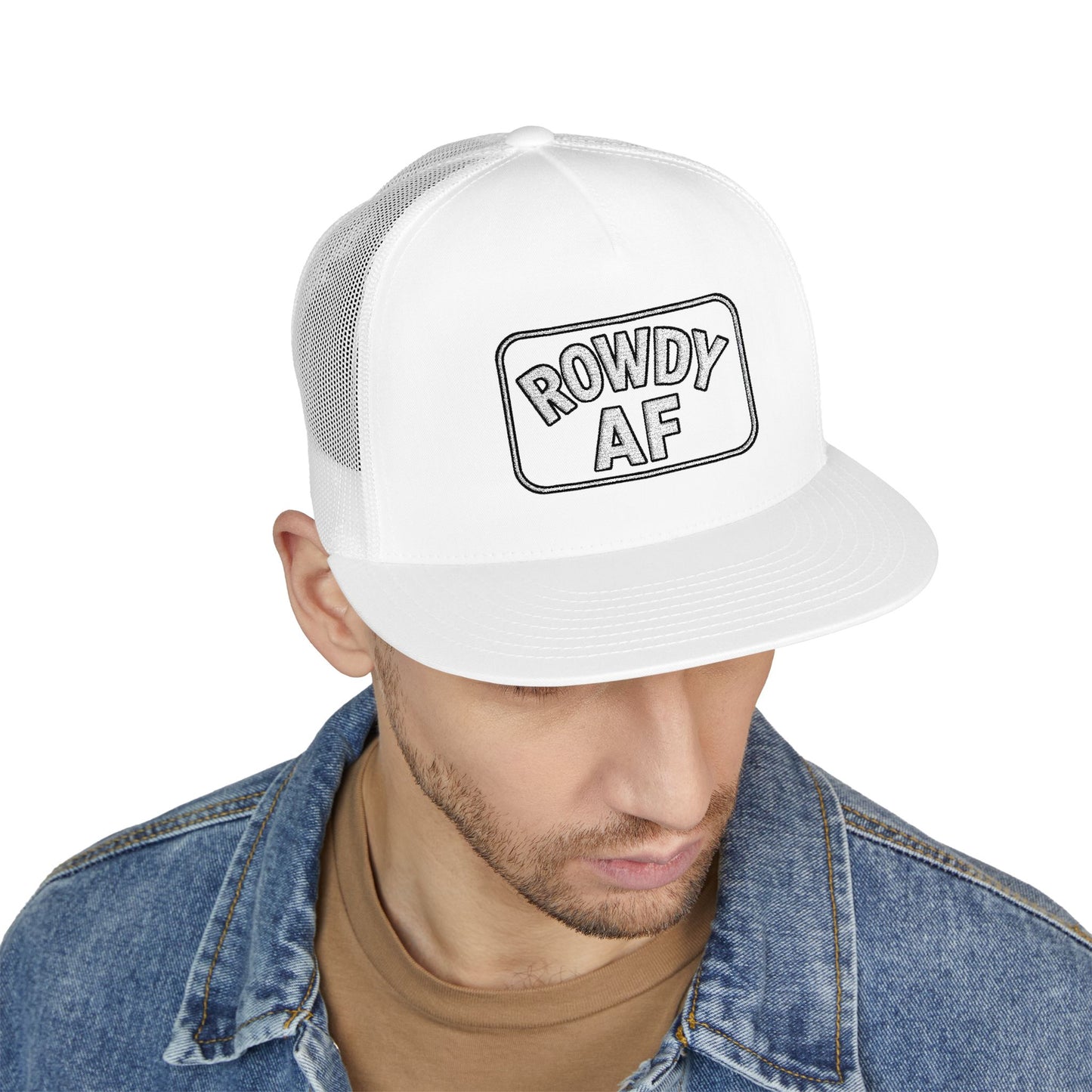 Rowdy AF Box Hat - YuuPong