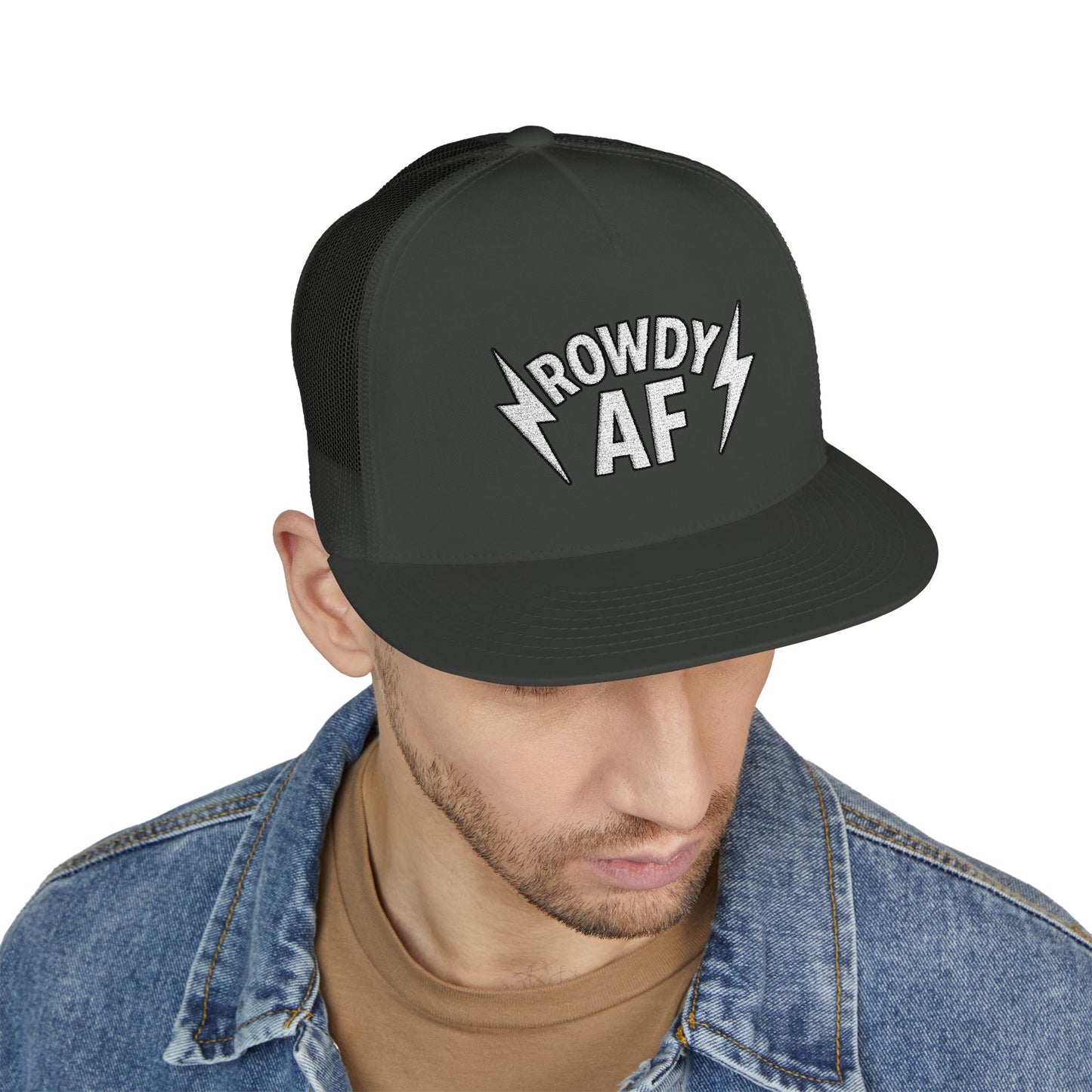 Rowdy AF Bolts hat - yoopong