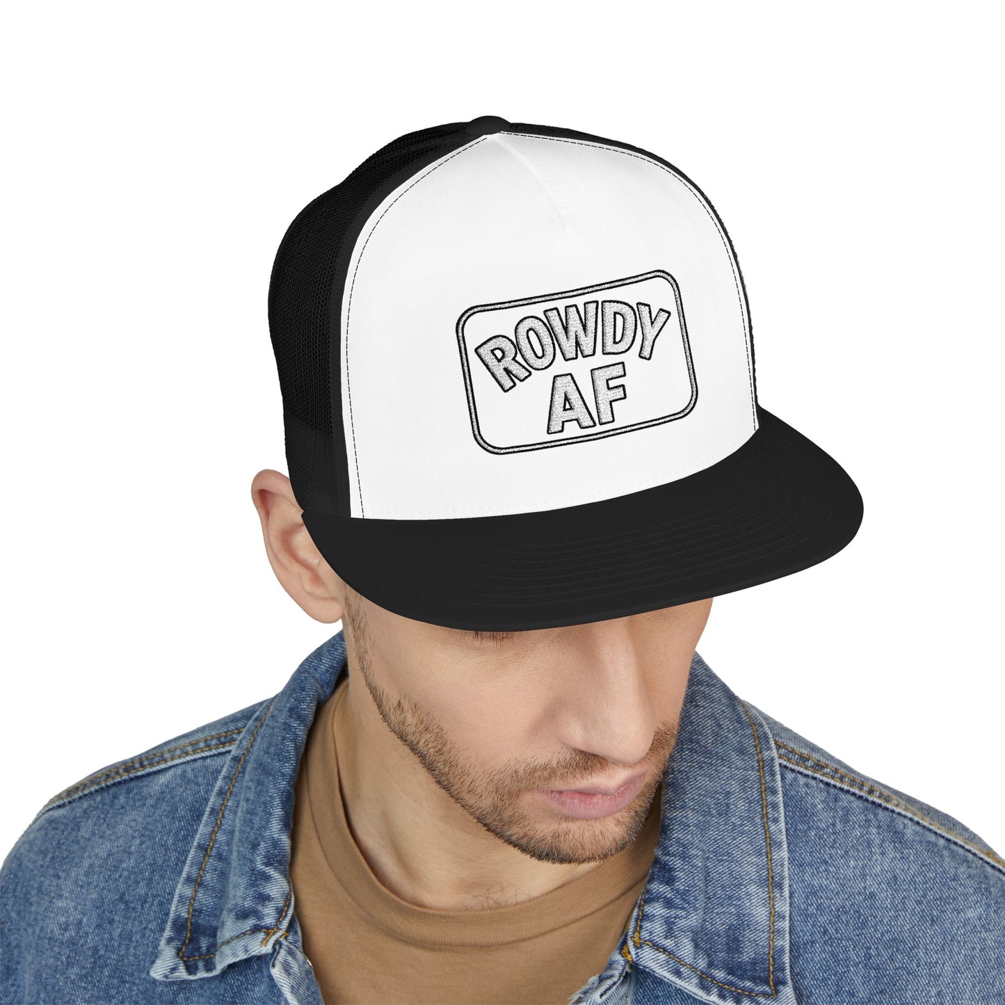 Rowdy AF Box Hat - YuuPong