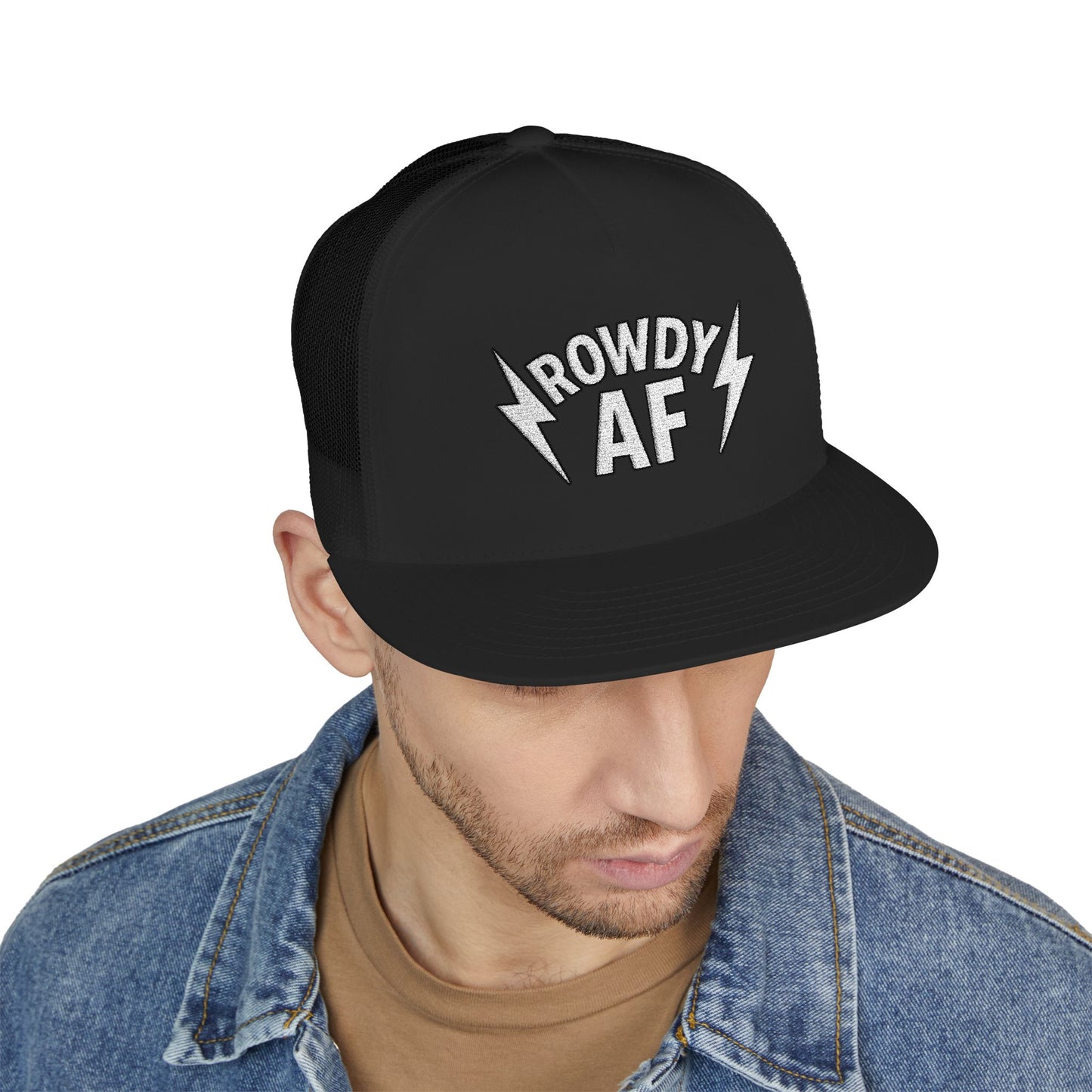 Rowdy AF Bolts hat - yoopong