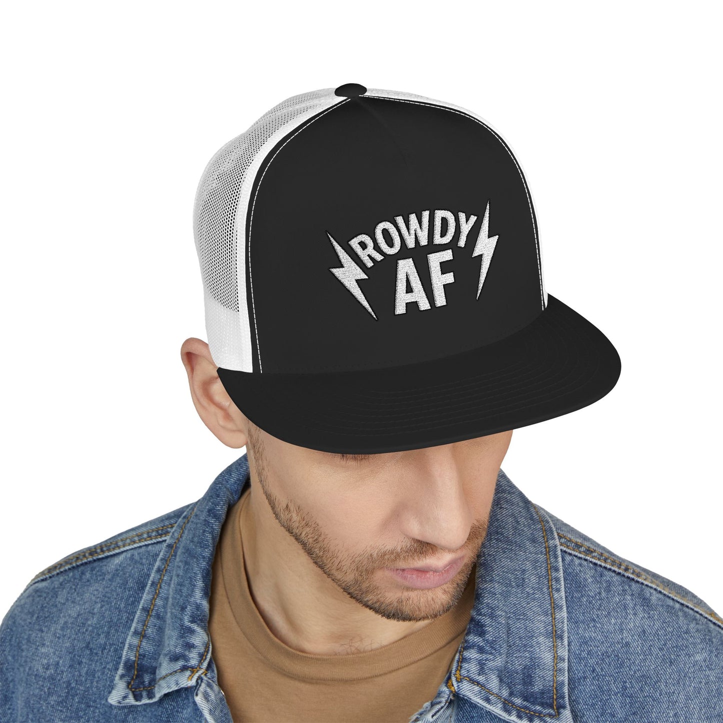 Rowdy AF Bolts hat - yoopong