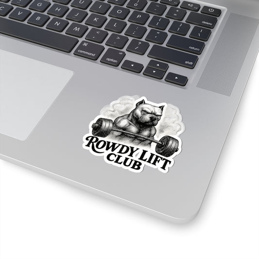 Rowdy Lift Club Stickers - Pitbull