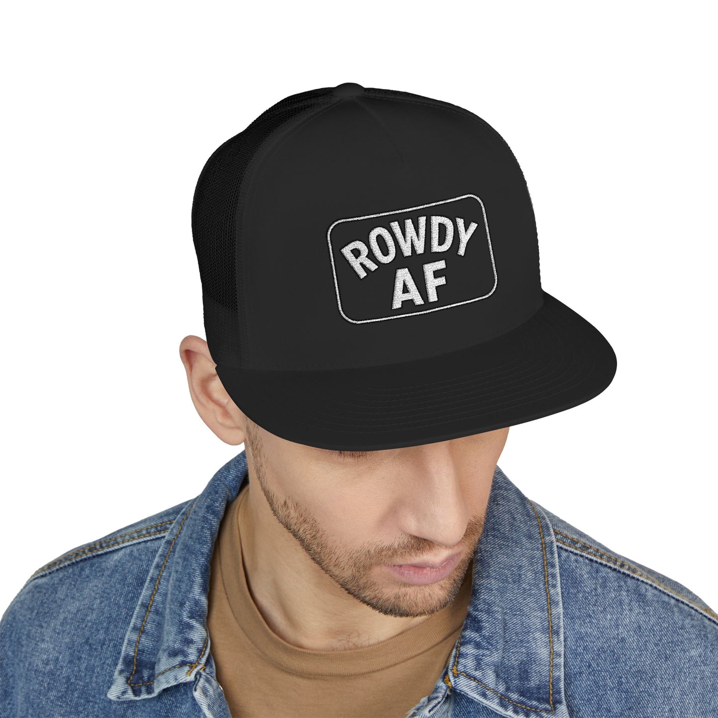 Rowdy AF Box Hat - YuuPong