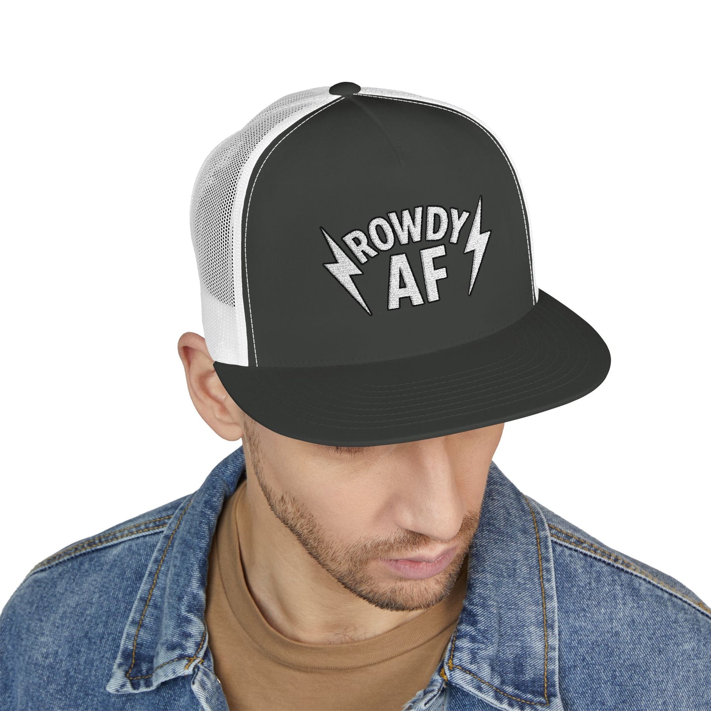 Rowdy AF Bolts hat - yoopong