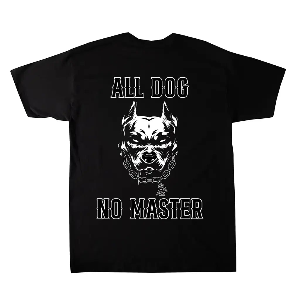 DirtyBiker All Dog No Master T-shirt
